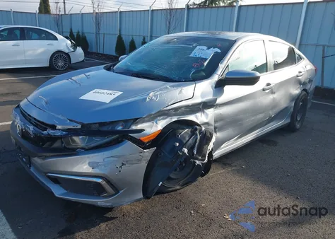 2019 Honda Civic Lx из США, поврежденный, VIN 2HGFC2F64KH531338